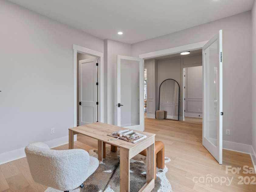 407 Crepe Myrtle Lane, Weddington, NC 28104.  MLS# CAR4200048, YatesRealty ID 2673. Office with an abundance of natural light