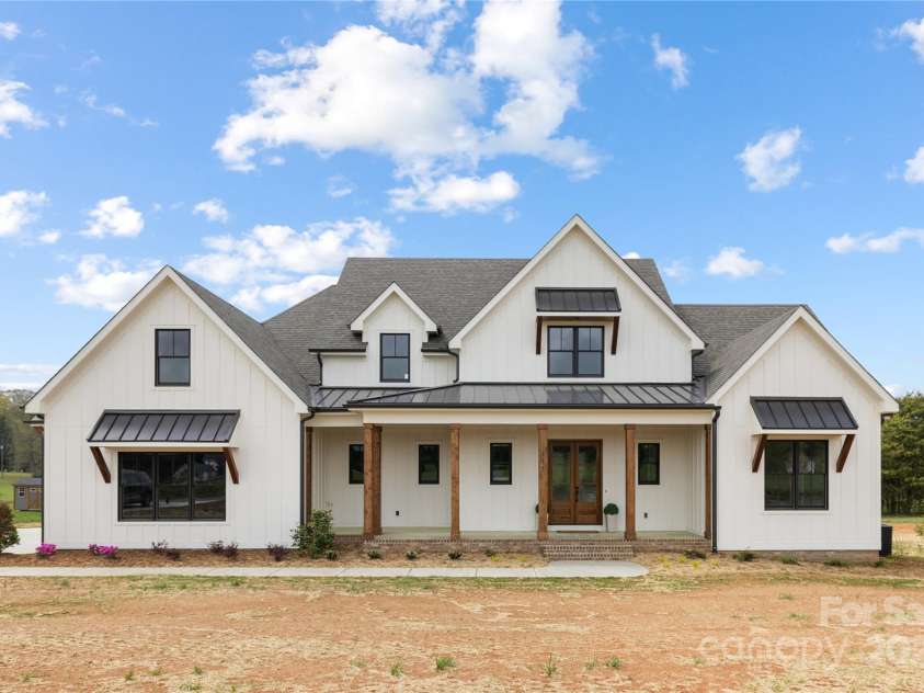 111 Monbo Meadows Lane, Statesville, NC 28677.  MLS# CAR4318689, YatesRealty ID 26730. Front Exterior 