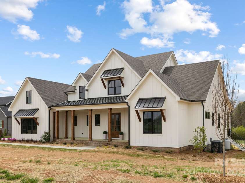 111 Monbo Meadows Lane, Statesville, NC 28677.  MLS# CAR4318689, YatesRealty ID 26730. Front exterior 