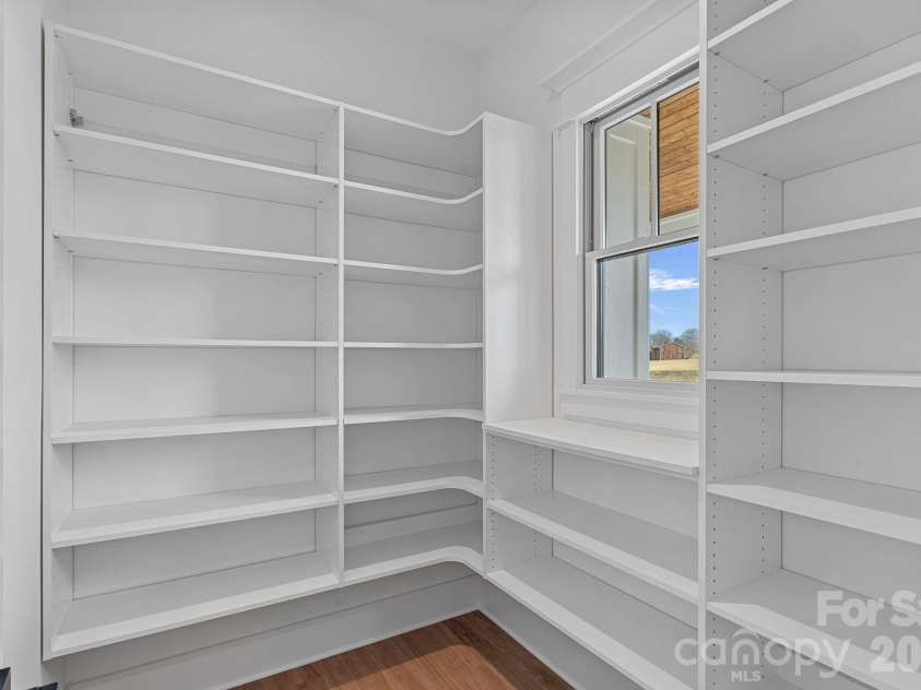 111 Monbo Meadows Lane, Statesville, NC 28677.  MLS# CAR4336887, YatesRealty ID 26730. Look at this amazing walk in pantry!