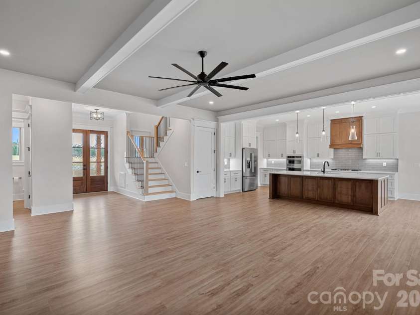 111 Monbo Meadows Lane, Statesville, NC 28677.  MLS# CAR4336887, YatesRealty ID 26730. Open floor plan.