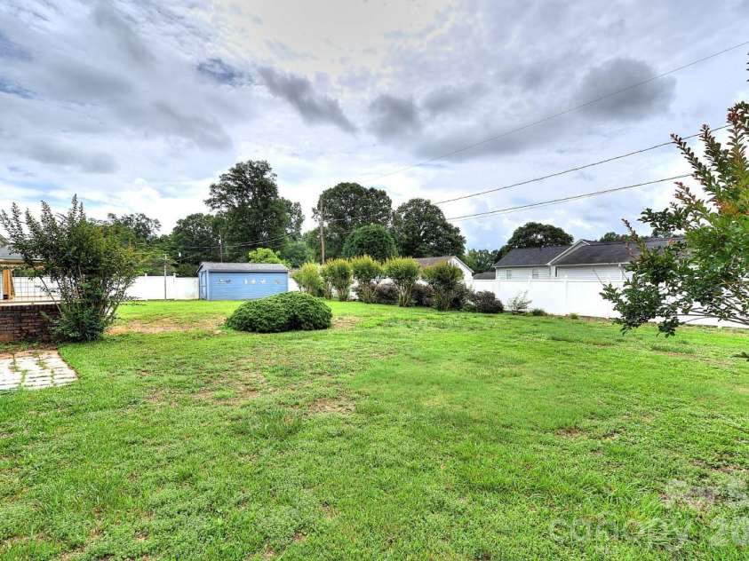 1195 Holly Springs Road, Lyman, SC 29365.  MLS# CAR4387941, YatesRealty ID 26730. Back yard