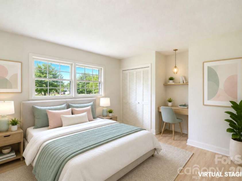 1195 Holly Springs Road, Lyman, SC 29365.  MLS# CAR4387941, YatesRealty ID 26730. Bedroom 2 Virtually Staged