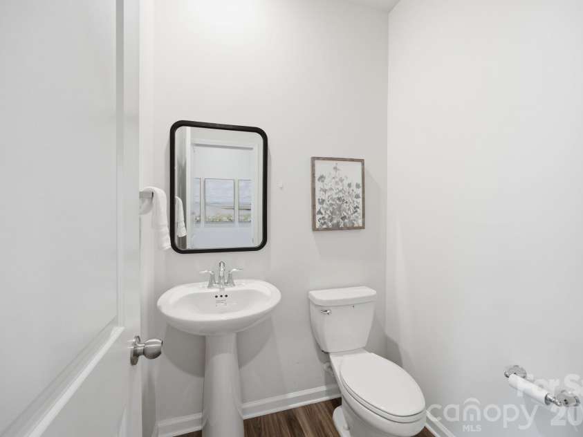 234 Hamptons Cove Road, Troutman, NC 28166.  MLS# CAR4386490, YatesRealty ID 26733. Half Bath