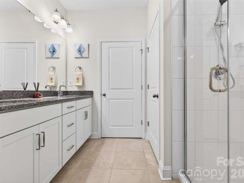 4192 Steel Way, Sherrills Ford, NC 28673.  MLS# CAR4383592, YatesRealty ID 26734. Double sink vanity.
