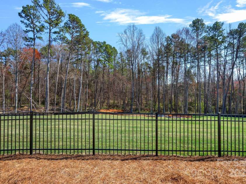 218 Alenda Lux Circle, Mooresville, NC 28115.  MLS# CAR4235396, YatesRealty ID 26739. VIEW FROM THE BACKYARD AND PATIO OF SURROUND COMMUNITY COMMON SPACE
