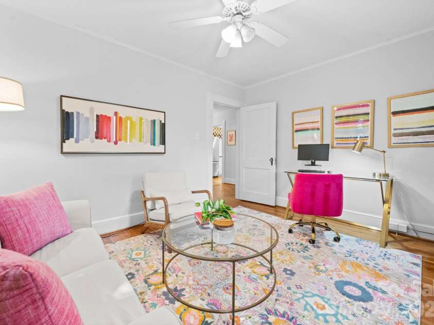 1207 Buchanan Street, Charlotte, NC 28203.  MLS# CAR4335653, YatesRealty ID 2674. Bedroom 3/Office 