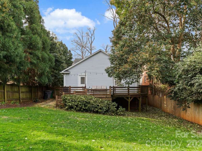 1207 Buchanan Street, Charlotte, NC 28203.  MLS# CAR4335653, YatesRealty ID 2674. Rear Exterior 