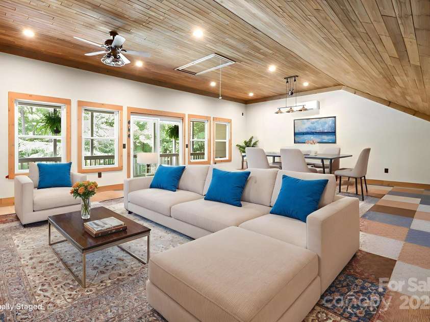 315 Red Barn Trail, Matthews, NC 28104.  MLS# CAR4267692, YatesRealty ID 26749. Virtually Staged Game Room