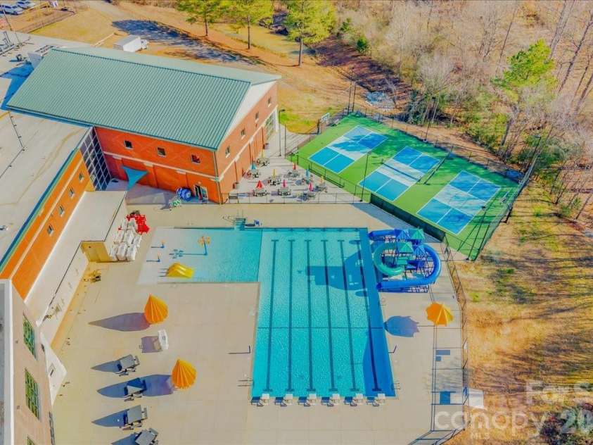 108 Prairie View Court, Belmont, NC 28012.  MLS# CAR4384112, YatesRealty ID 2675. Aerial of nearby YMCA