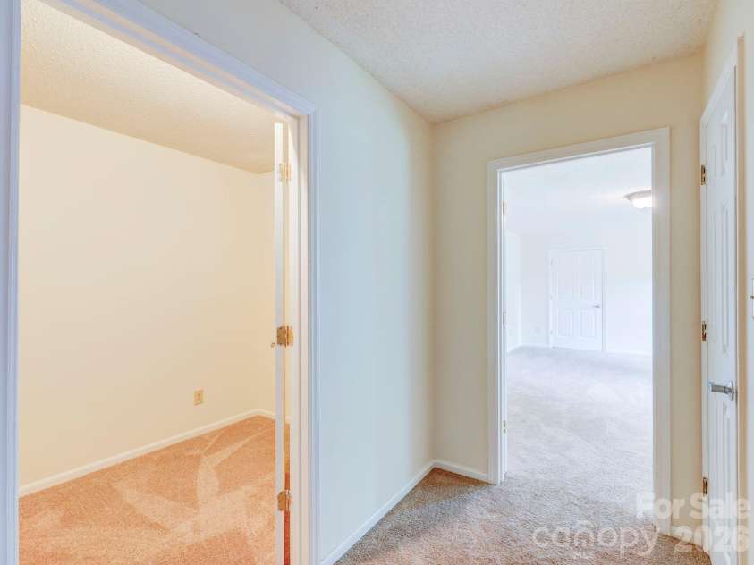 1707 David Drive, Shelby, NC 28150.  MLS# CAR4379907, YatesRealty ID 26750. Primary bedroom with large open storage/additional closet