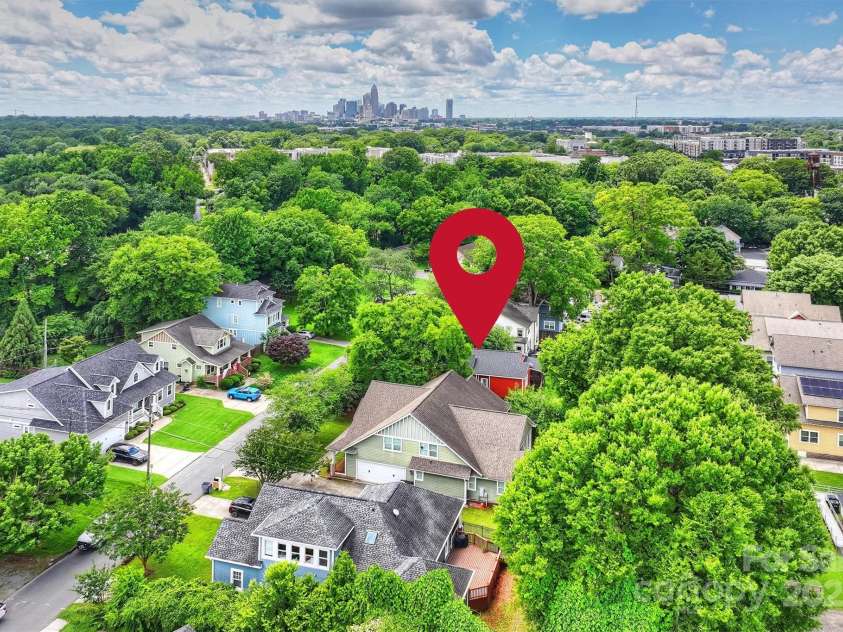 3519 Card Street, Charlotte, NC 28205.  MLS# CAR4271115, YatesRealty ID 26750. 