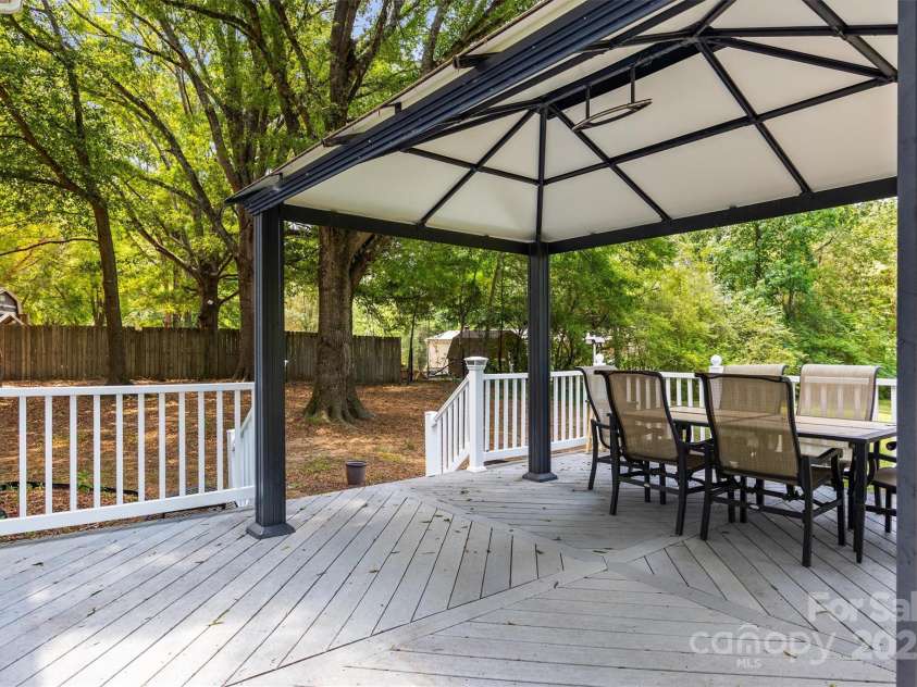 1975 Kehl Road, Clover, SC 29710.  MLS# CAR4273380, YatesRealty ID 26754. Back Deck 
