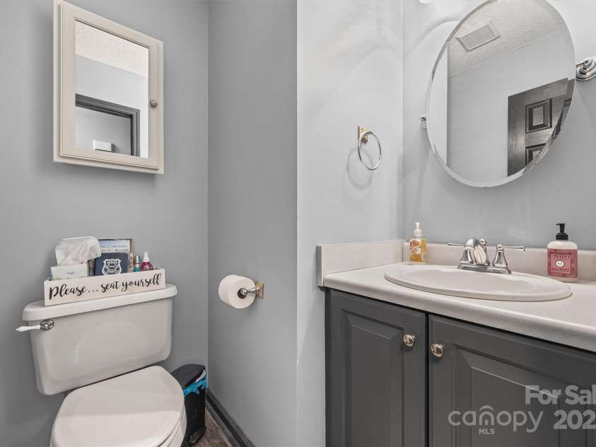 1975 Kehl Road, Clover, SC 29710.  MLS# CAR4273380, YatesRealty ID 26754. Half Bath Downstairs