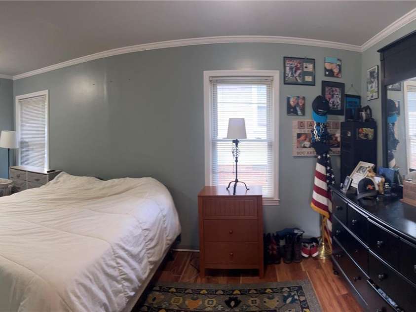 508 Rice Street, Landis, NC 28088.  MLS# CAR4275579, YatesRealty ID 26756. Panoramic view of primary bedroom