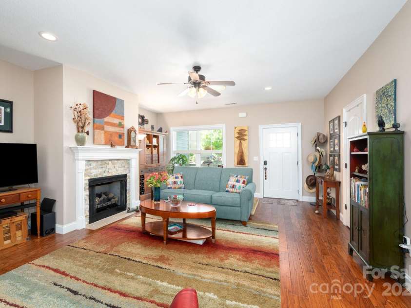 12 Asher Lane, Arden, NC 28704.  MLS# CAR4272445, YatesRealty ID 26758. Gleaming Floors and Recessed Lighting