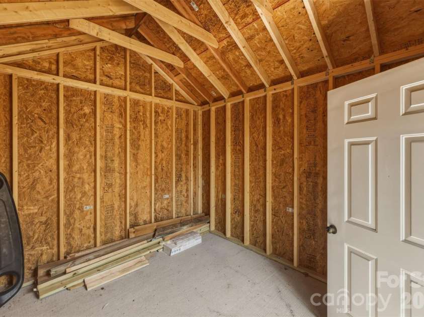 5330 Tuckaseegee Road, Charlotte, NC 28208.  MLS# CAR4372285, YatesRealty ID 26761. Storage shed inside