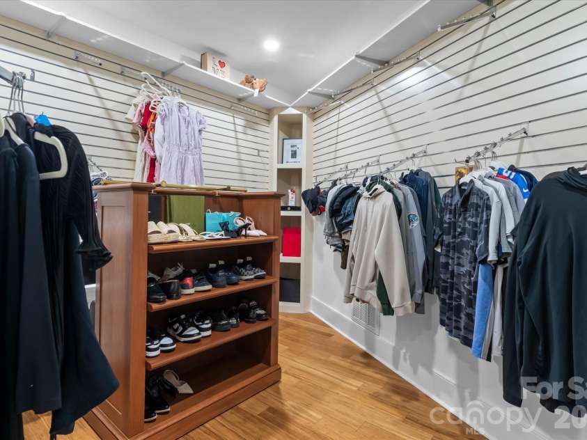 9355 Legrand Drive, Terrell, NC 28682.  MLS# CAR4385808, YatesRealty ID 26763. Flexible & functional use of space in the modular design primary closet