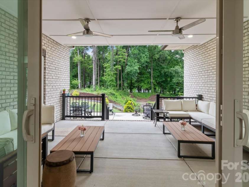 9355 Legrand Drive, Terrell, NC 28682.  MLS# CAR4385808, YatesRealty ID 26763. Large covered patio/porch just off kitchen