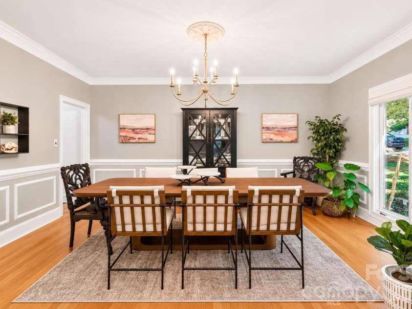 1819 Kilmonack Lane, Charlotte, NC 28270.  MLS# CAR4376693, YatesRealty ID 26765. Dinning room