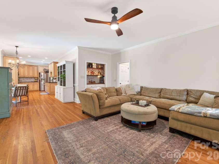 1819 Kilmonack Lane, Charlotte, NC 28270.  MLS# CAR4376693, YatesRealty ID 26765. Open living