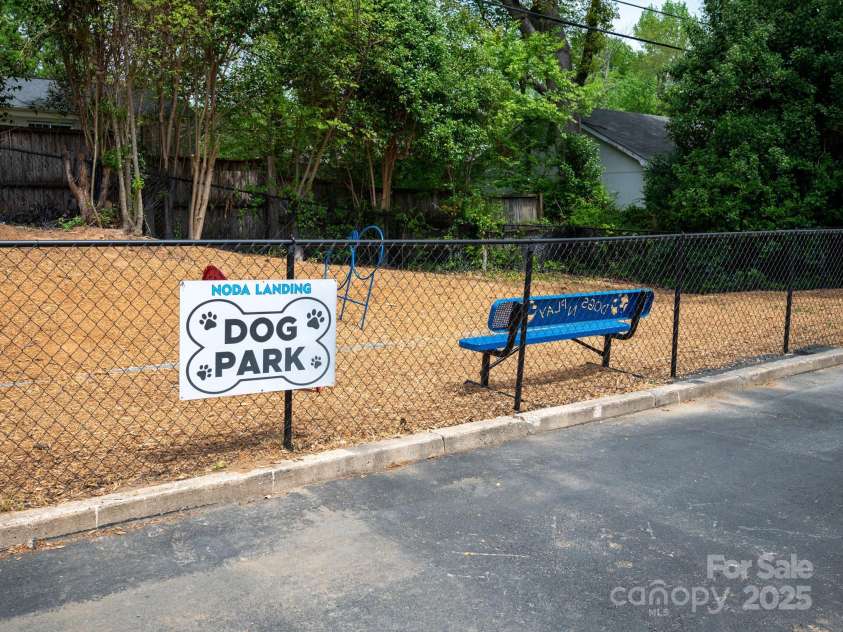 2000 Patio Court, Charlotte, NC 28205.  MLS# CAR4270954, YatesRealty ID 2677. Fenced dog park