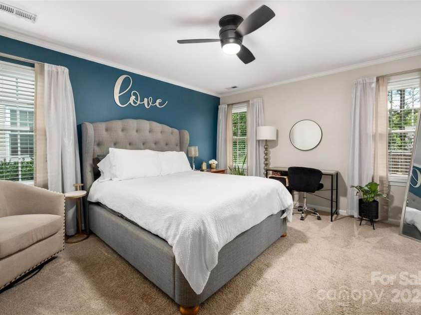 6422 Gatesville Lane, Charlotte, NC 28270.  MLS# CAR4274062, YatesRealty ID 26773. Primary Bed