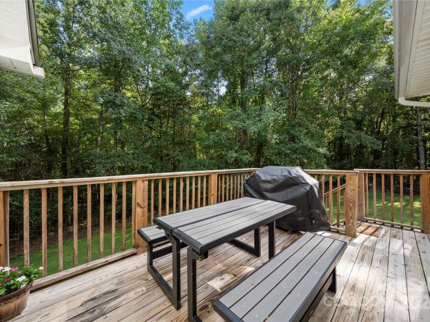 1447 London Drive, Rock Hill, SC 29732.  MLS# CAR4180114, YatesRealty ID 2678. Deck off of Dining Room