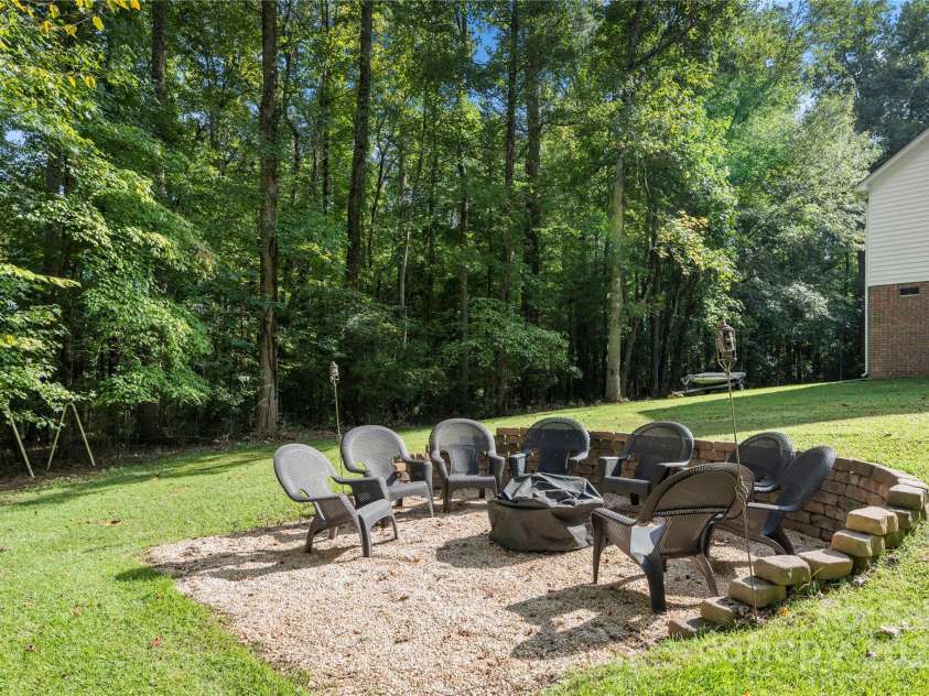 1447 London Drive, Rock Hill, SC 29732.  MLS# CAR4180114, YatesRealty ID 2678. Firepit Area
