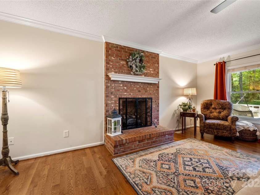 1447 London Drive, Rock Hill, SC 29732.  MLS# CAR4180114, YatesRealty ID 2678. Living Room Fireplace