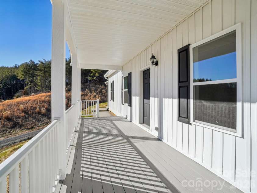 56 Big Branch Drive, Mars Hill, NC 28754.  MLS# CAR4347159, YatesRealty ID 26785. Front Porch