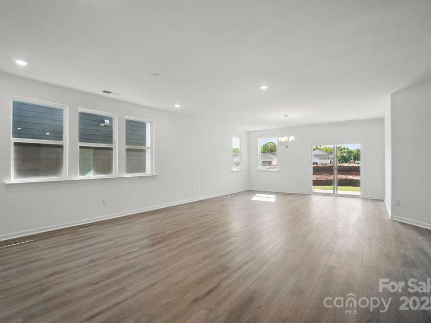 1012 Farm Branch Court, Indian Trail, NC 28079.  MLS# CAR4217948, YatesRealty ID 26786. Family room and Nook