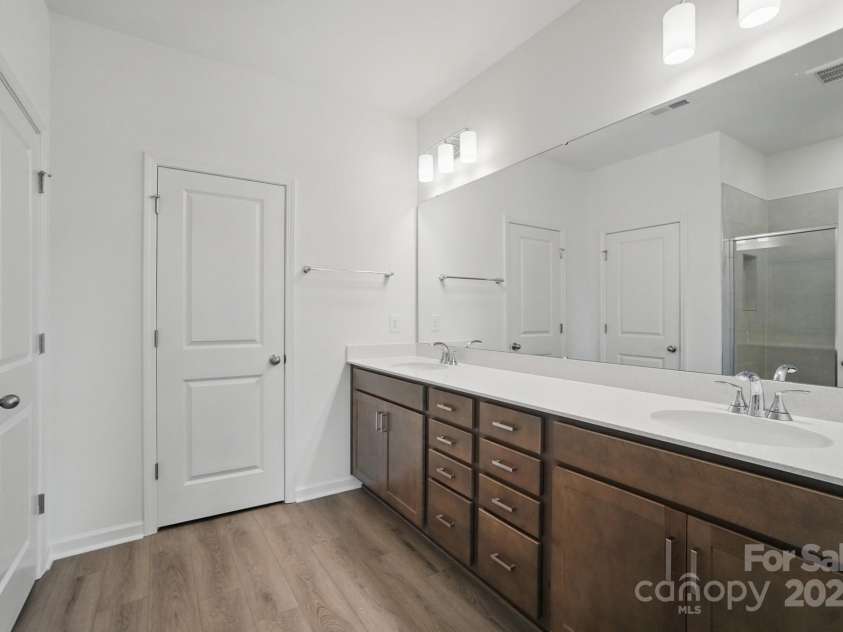 1012 Farm Branch Court, Indian Trail, NC 28079.  MLS# CAR4217948, YatesRealty ID 26786. Primary Bath Vanity