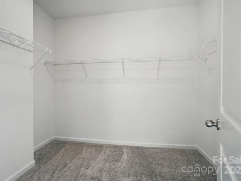 1012 Farm Branch Court, Indian Trail, NC 28079.  MLS# CAR4217948, YatesRealty ID 26786. Primary Closet