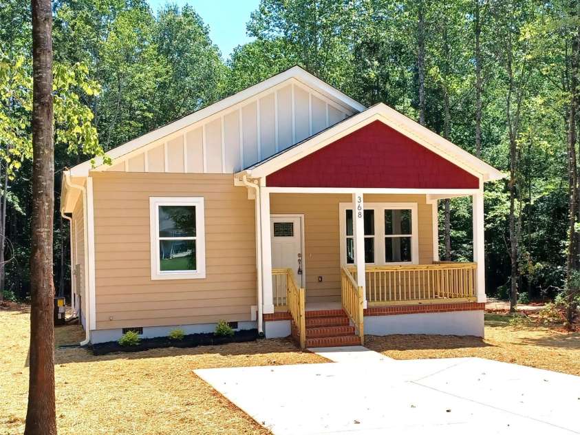 368 Lippard Farm Road, Statesville, NC 28625.  MLS# CAR4277518, YatesRealty ID 26788. Brand-new home with a rocking chair front porch just waiting for YOU!