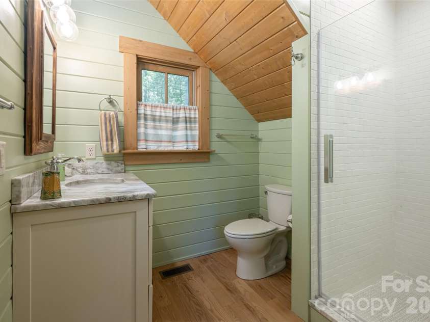 741A Morrow Branch Road, Leicester, NC 28748.  MLS# CAR4383543, YatesRealty ID 26791. Carriage House