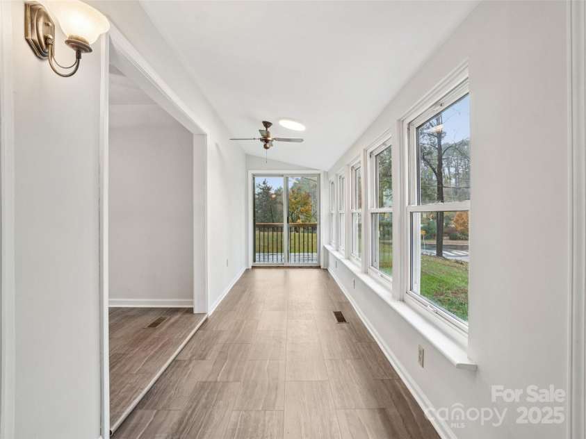 34 Parkview Drive, Brevard, NC 28712.  MLS# CAR4316145, YatesRealty ID 268. Sunroom