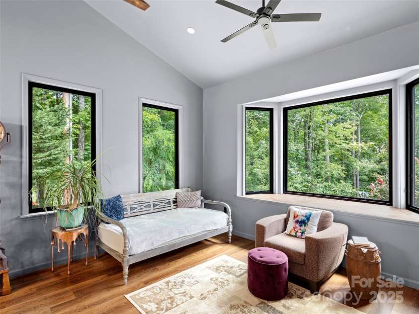 44 Sutton Knob Road, Candler, NC 28715.  MLS# CAR4252708, YatesRealty ID 26806. Bay window and PELLA® windows