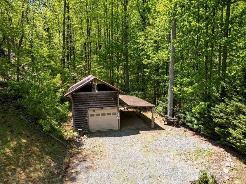 44 Sutton Knob Road, Candler, NC 28715.  MLS# CAR4252708, YatesRealty ID 26806. Shed/Workshop/Carport
