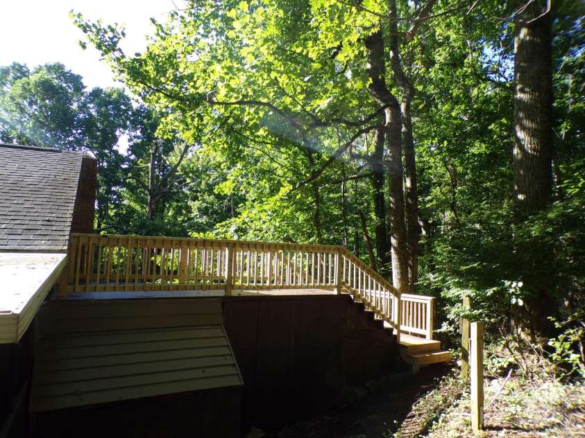 140 Beechwood Circle, Laurel Park, NC 28739.  MLS# CAR4281220, YatesRealty ID 26809. View from backyard