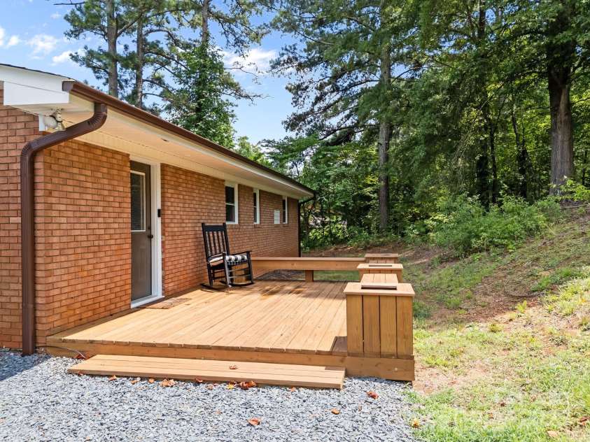 204 Kendall Street, Norwood, NC 28128.  MLS# CAR4279004, YatesRealty ID 26810. Back Deck Chillin'