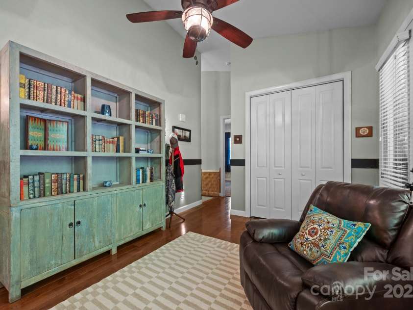 305 Pound Mill Branch Road, Green Mountain, NC 28740.  MLS# CAR4268058, YatesRealty ID 26814. Office/Library