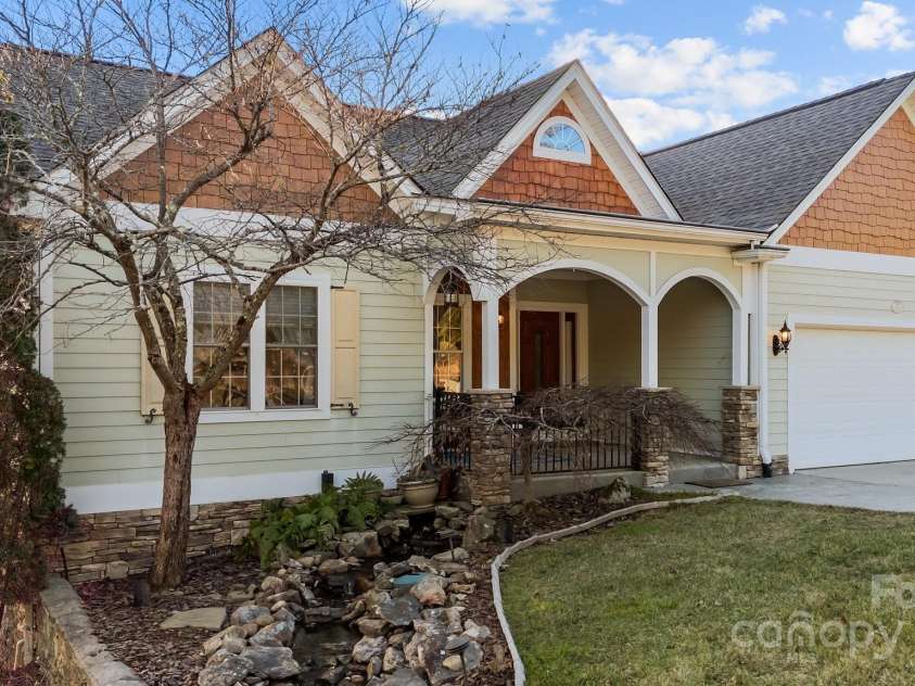 612 Vista Falls Road, Mills River, NC 28759.  MLS# CAR4220957, YatesRealty ID 26824. Lovely Curb appeal