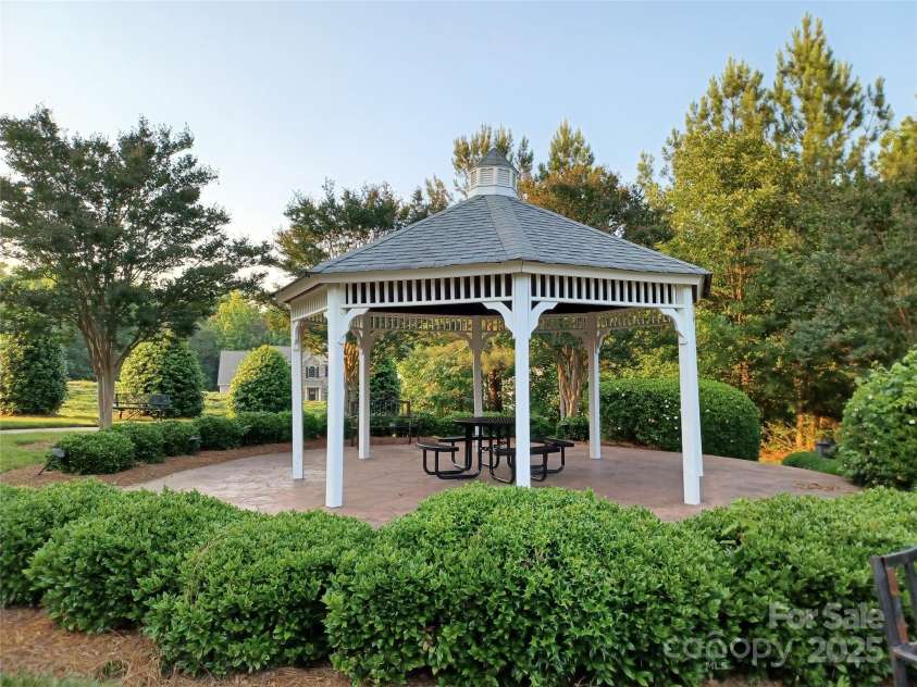 3717 English Garden Drive, Gastonia, NC 28056.  MLS# CAR4272247, YatesRealty ID 26835. Common Area Gazebo
