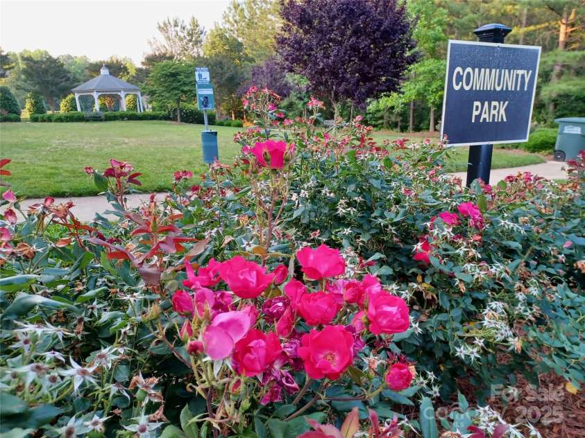 3717 English Garden Drive, Gastonia, NC 28056.  MLS# CAR4272247, YatesRealty ID 26835. Common Area Rose Garden