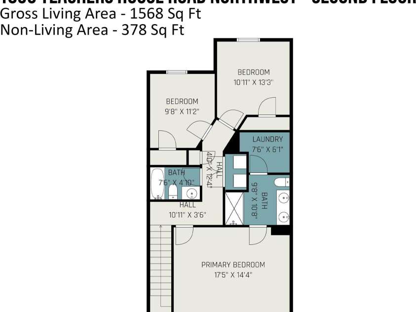 1836 Teachers House Road, Concord, NC 28027.  MLS# CAR4277038, YatesRealty ID 26839. 