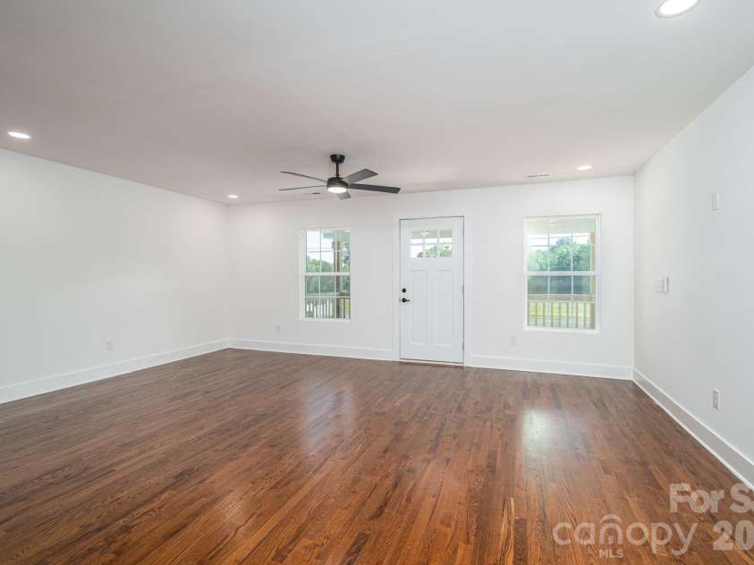 6123 Flay Road, Cherryville, NC 28021.  MLS# CAR4382632, YatesRealty ID 26839. The open floor plan makes the home feel even more spacious than it is.