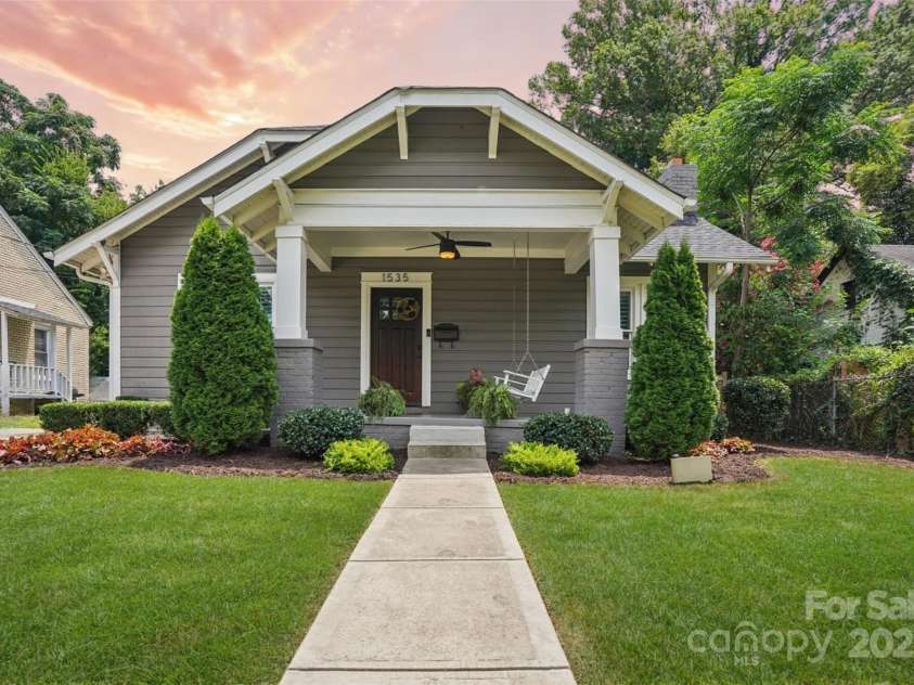 1535 Southwood Avenue, Charlotte, NC 28203.  MLS# CAR4281066, YatesRealty ID 26841. 