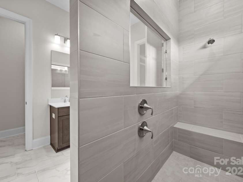 8605 Carly Lane, Mint Hill, NC 28227.  MLS# CAR4187633, YatesRealty ID 26845. Primary Spa Shower