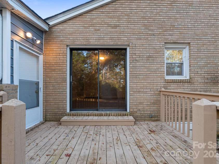 634 Colston Street, Albemarle, NC 28001.  MLS# CAR4208845, YatesRealty ID 2685. Deck